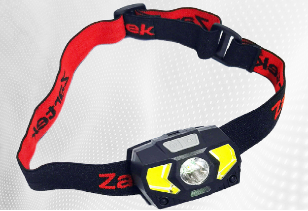HEADLAMP LED ROUND 120LM SIDES 150LM